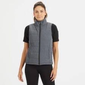 Vuori Pacific Grey Textured Vest